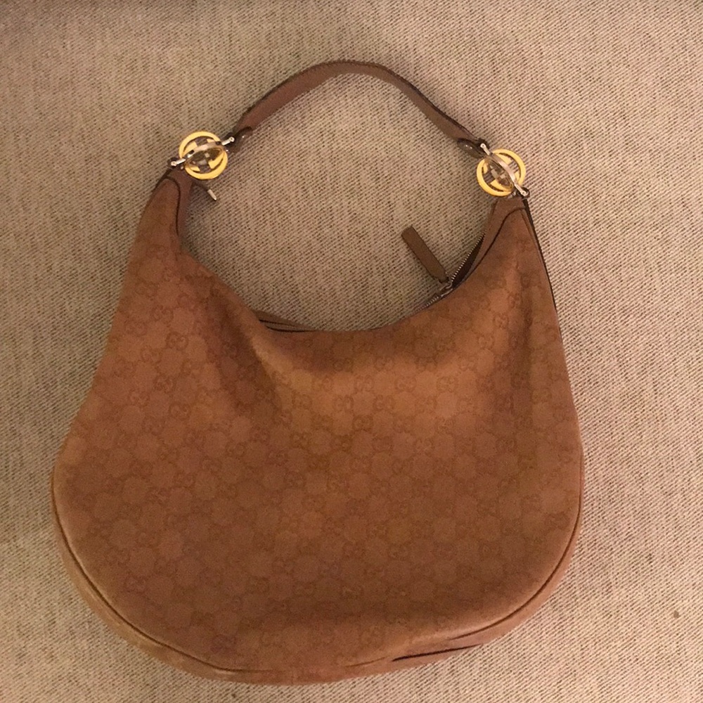 Tan Leather Gucci Bag